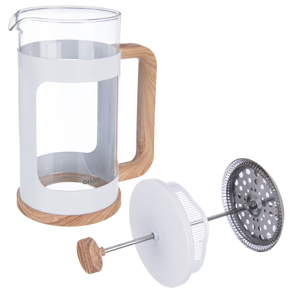 Coffee and tea piston maker, glass, WHITELINE, 1 l