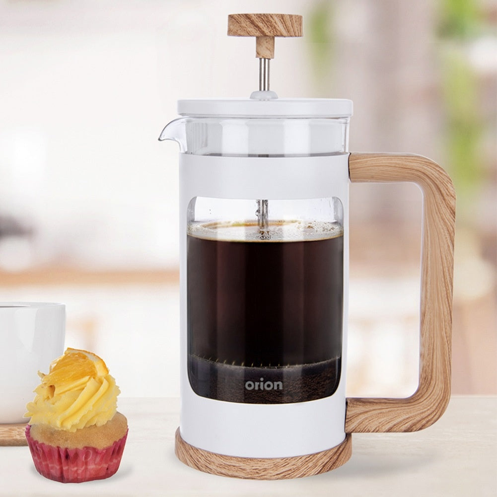 Coffee and tea piston maker glass WHITELINE 400 ml