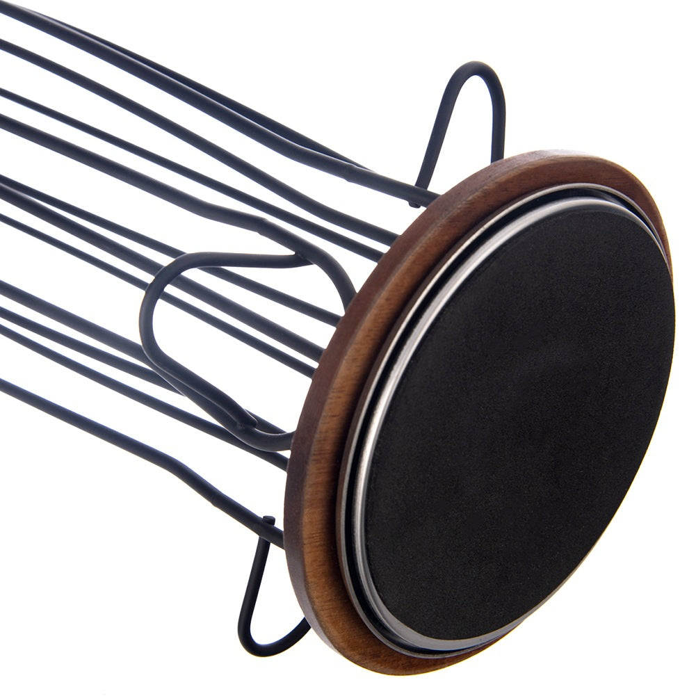Coffee capsule stand, rotating, metal, black, RADKA, 40 cm