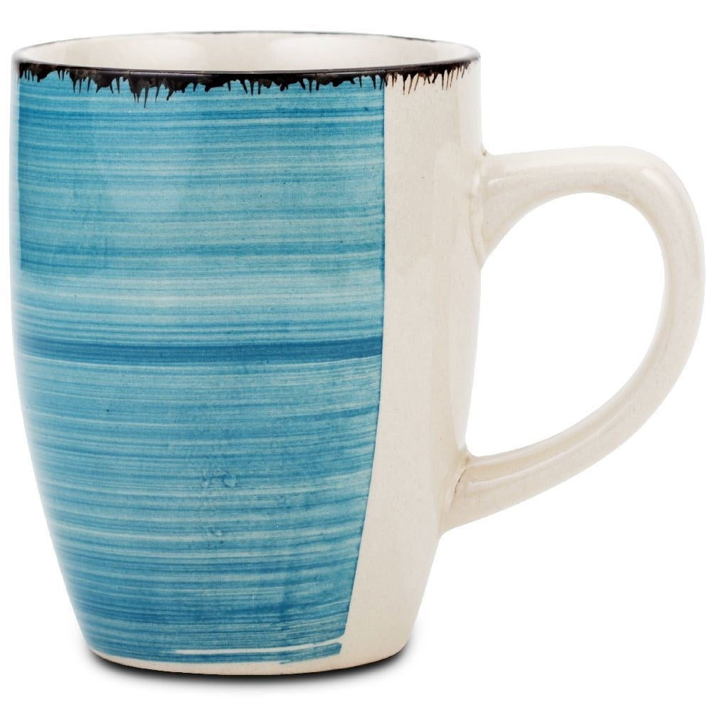 Coffee cup with convenient handle for microwave and dishwasher