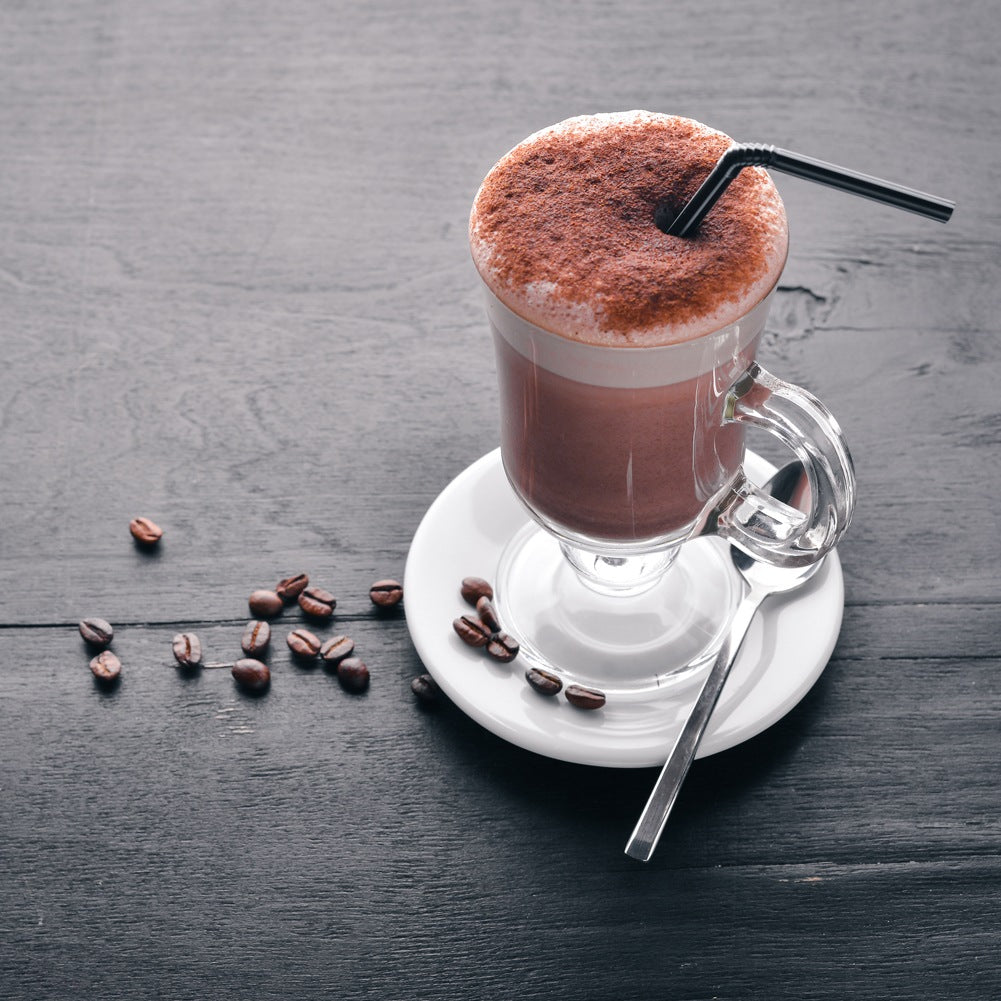 Coffee latte glasses 230 ml 2 pcs.