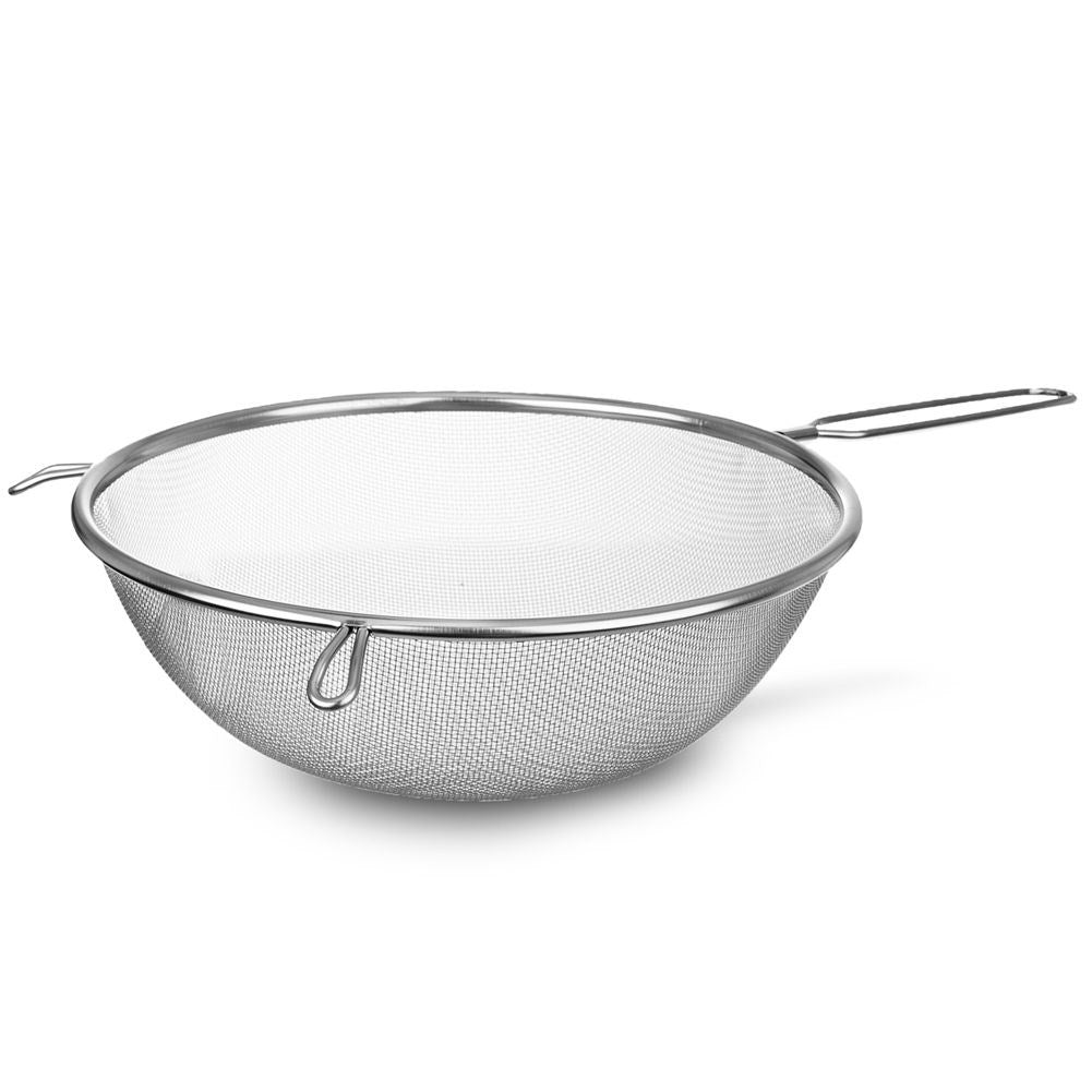 Colander 20 cm in stainless steel with handle