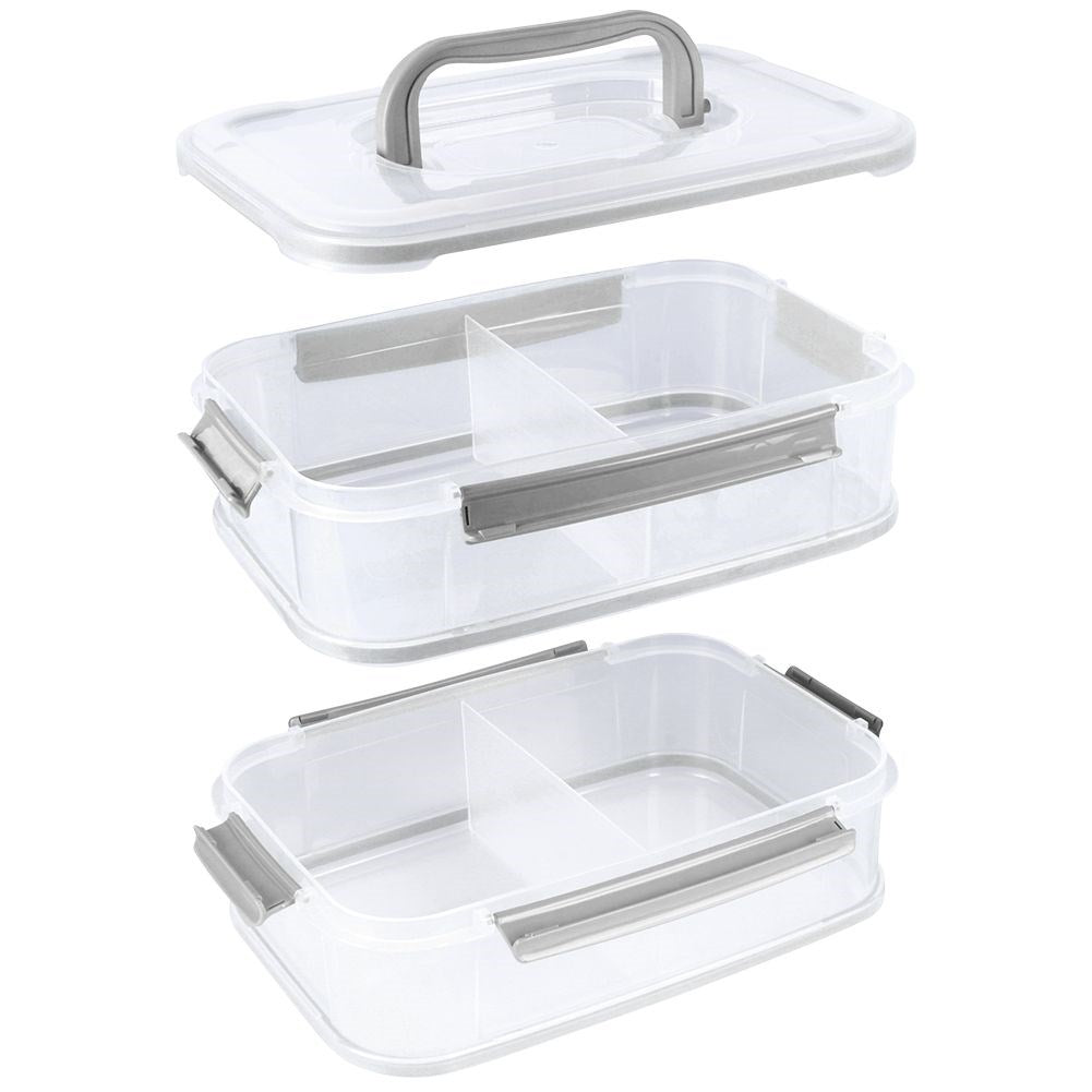 Cold cuts and cheese container, 2-level, 2x 1.8 l, 2 pcs.