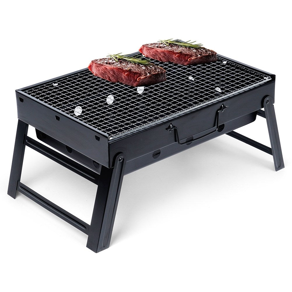 Collapsible Charcoal Grill for Home and Outings