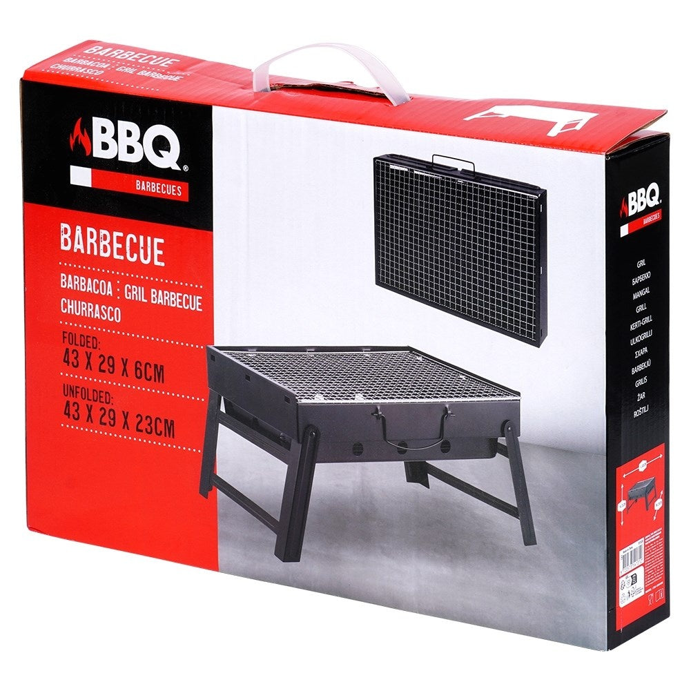 Collapsible Charcoal Grill for Home and Outings