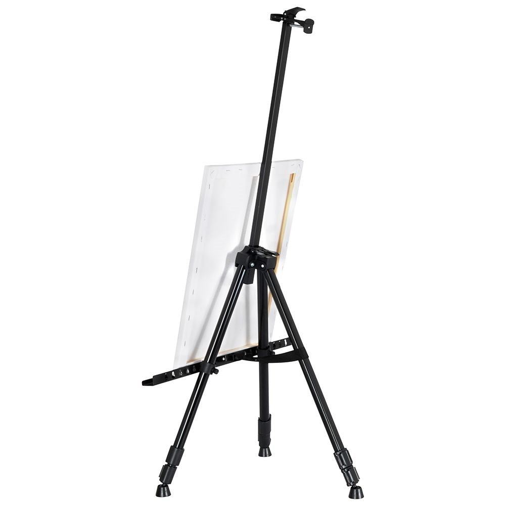 Collapsible Easel with Adjustable Height and Carrying Case