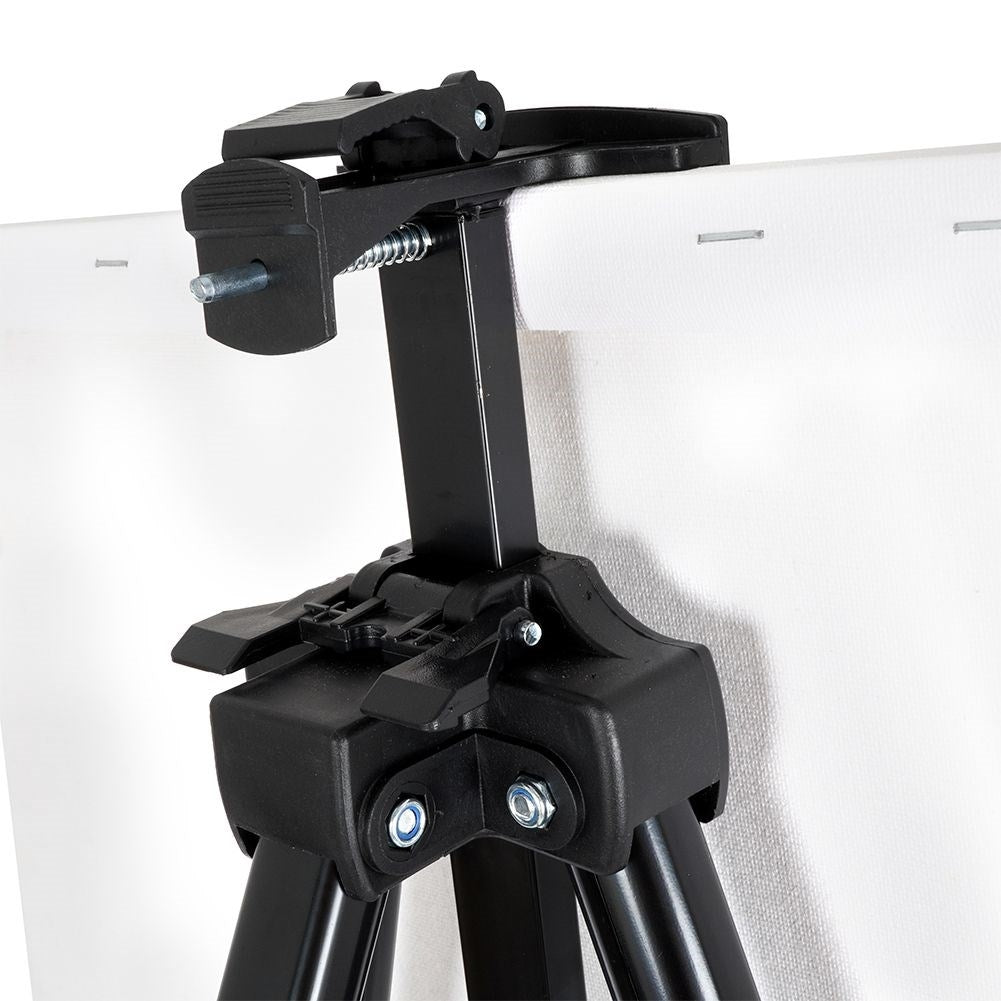 Collapsible Easel with Adjustable Height and Carrying Case