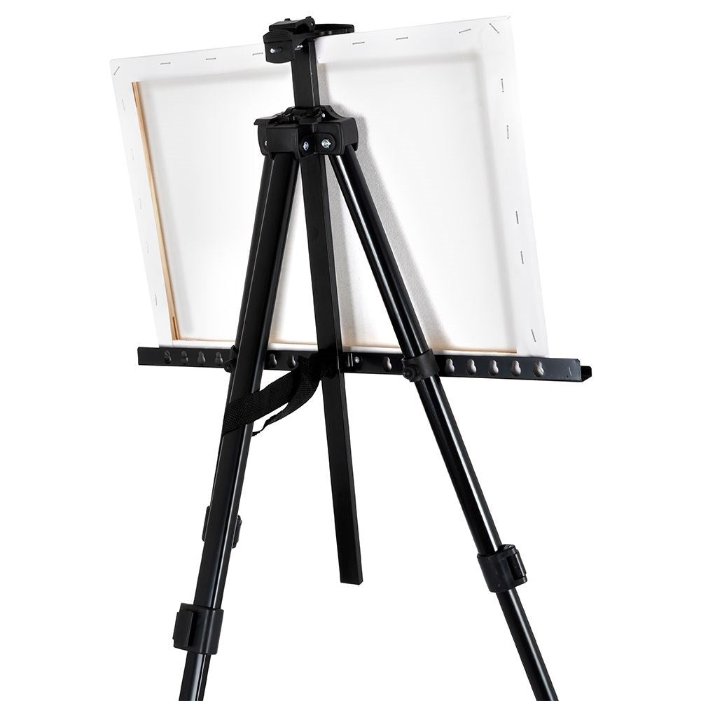 Collapsible Easel with Adjustable Height and Carrying Case
