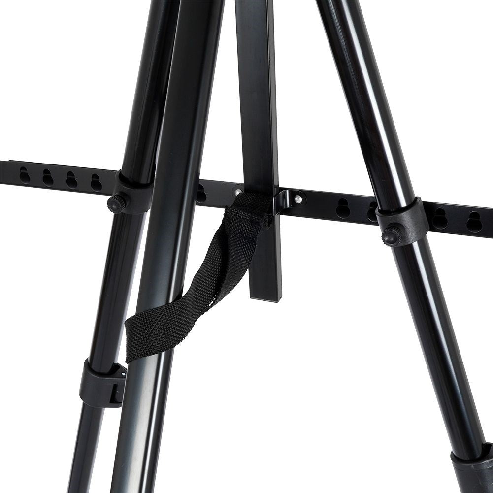 Collapsible Easel with Adjustable Height and Carrying Case