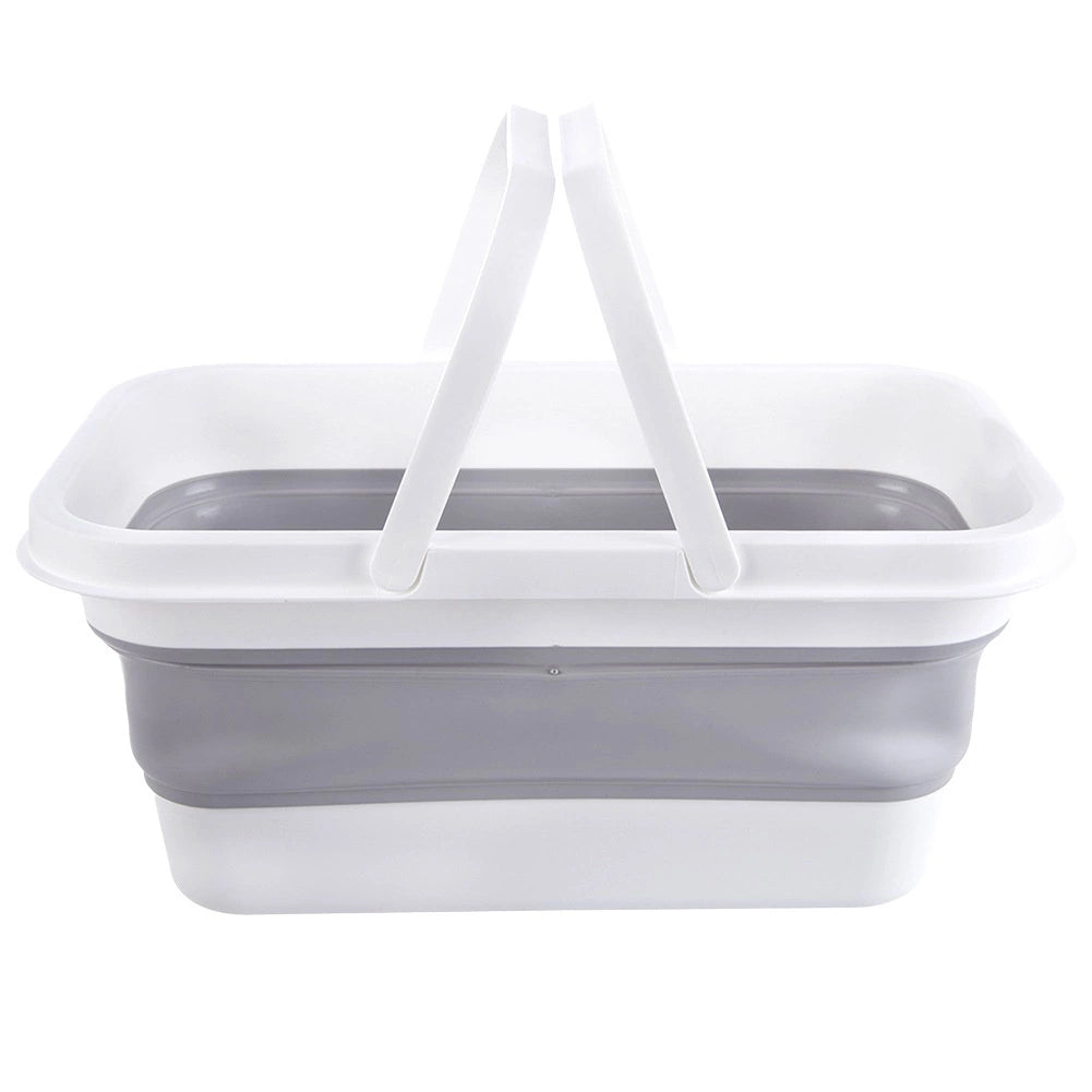 Collapsible Laundry Basket, 28L, Durable Rubber, Portable