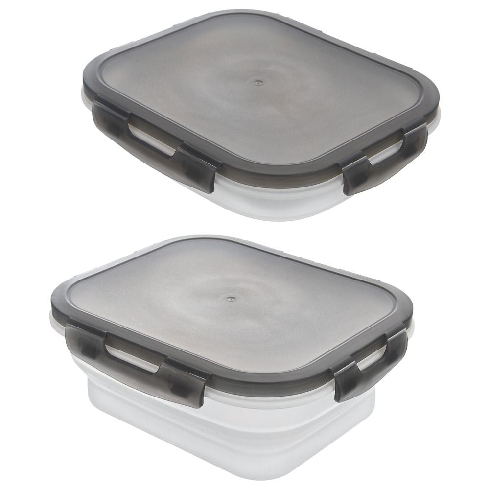 Collapsible Lunch Box with Tight Lid and 780 ml Capacity