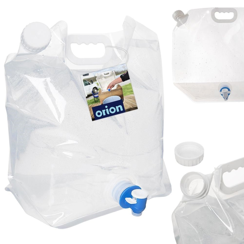 Collapsible Water Tank with Faucet for Camping and Excursions