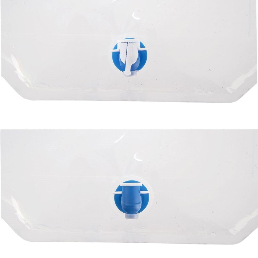 Collapsible Water Tank with Faucet for Camping and Excursions