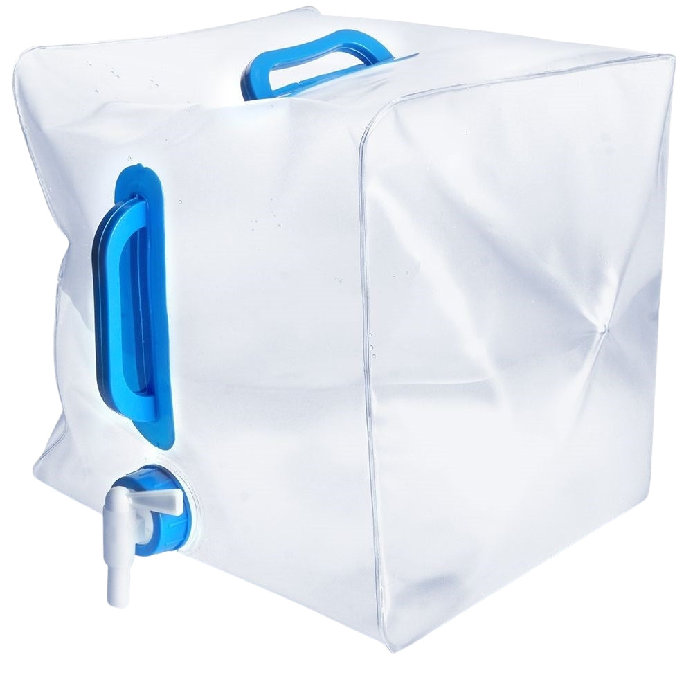 Collapsible Water Tank with Faucet for Outdoor Adventures
