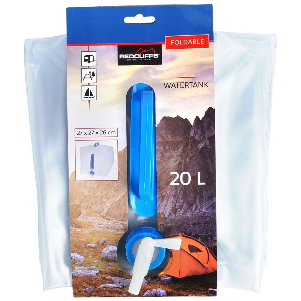 Collapsible Water Tank with Faucet for Outdoor Adventures