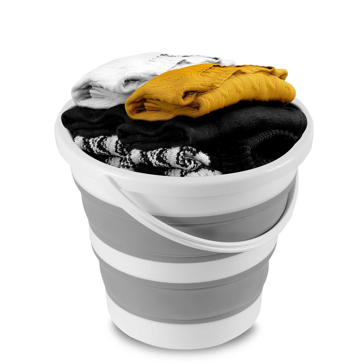 Collapsible bucket with handle MS-681 Massido