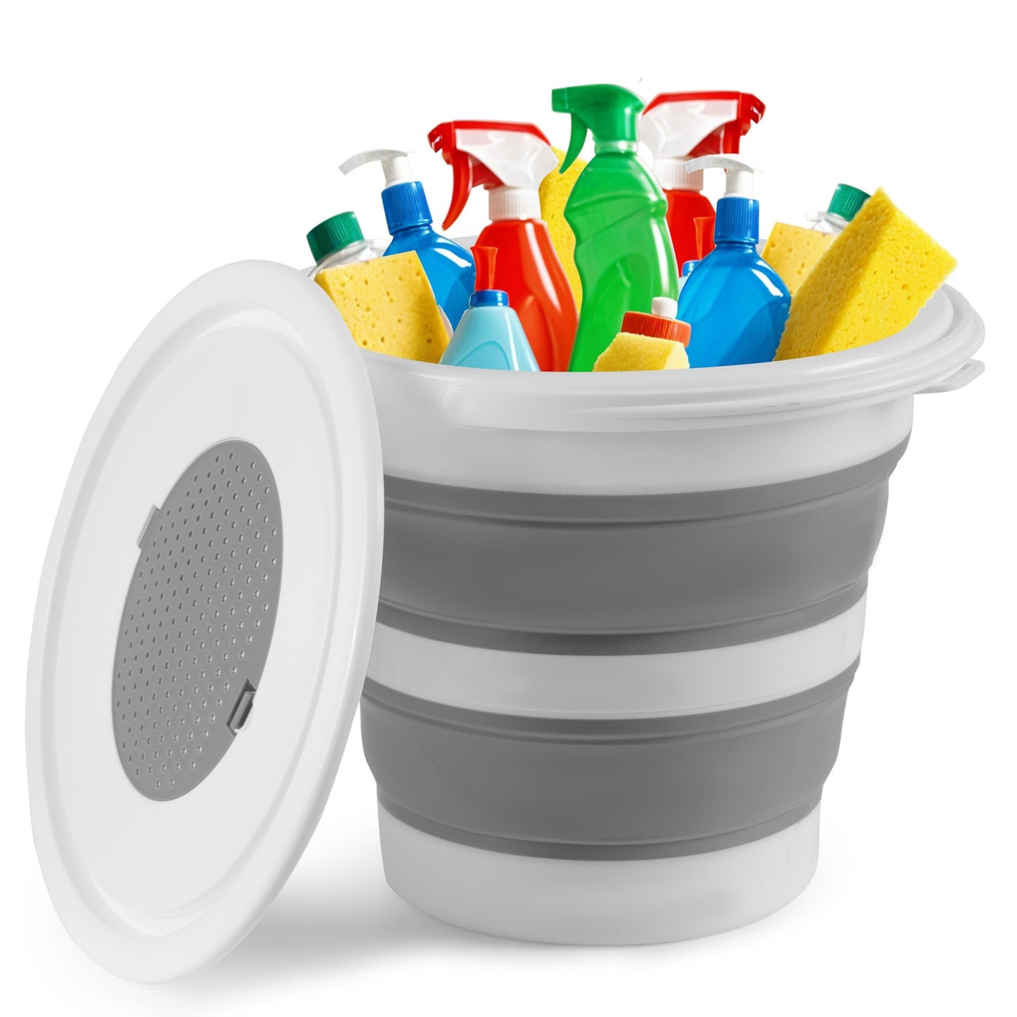 Collapsible bucket with handle MS-681 Massido