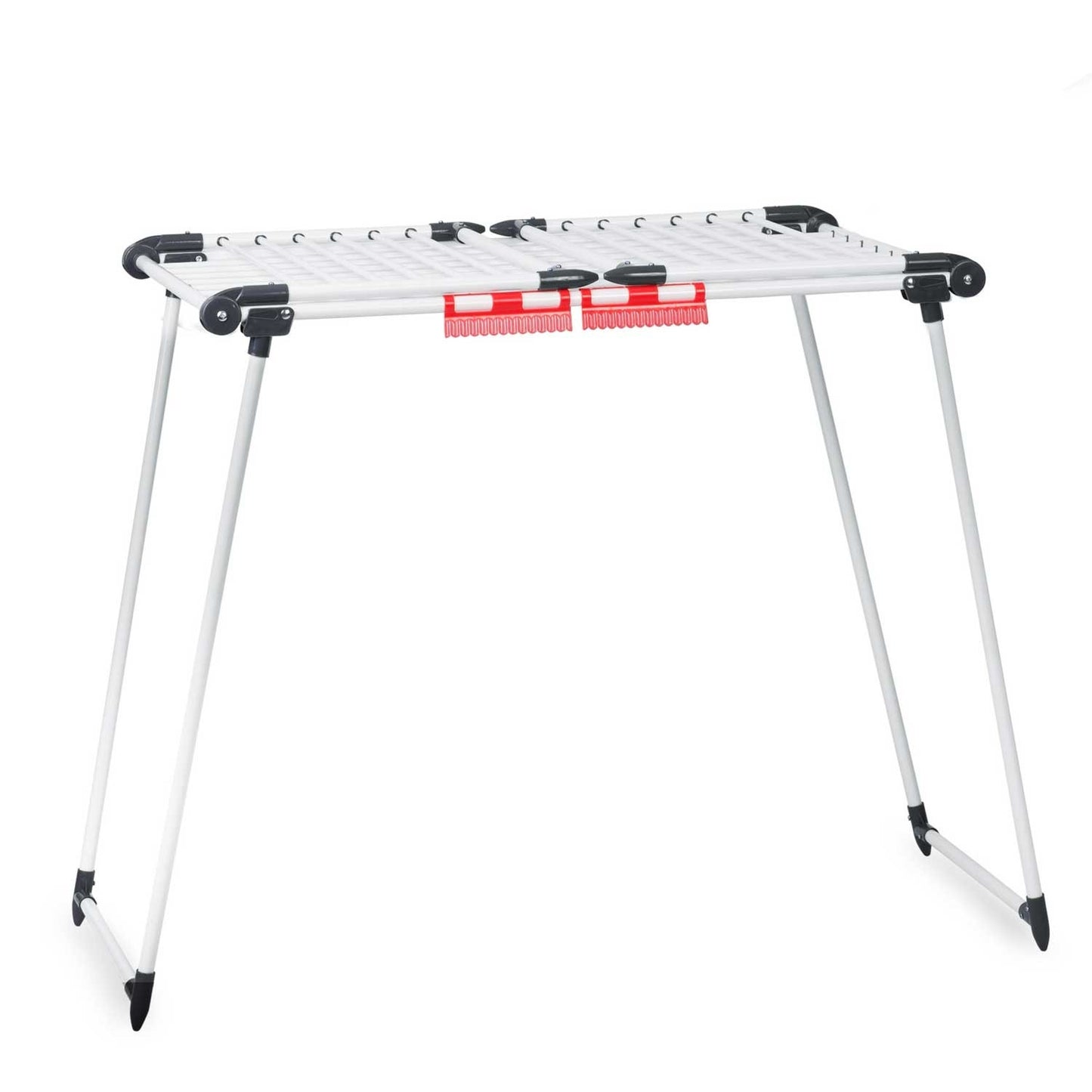 Collapsible drying rack for laundry, 22 meters, white
