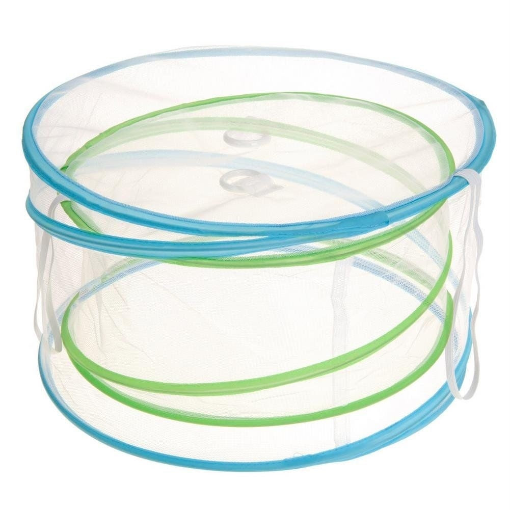 Collapsible insect protection net for food, 2 sizes