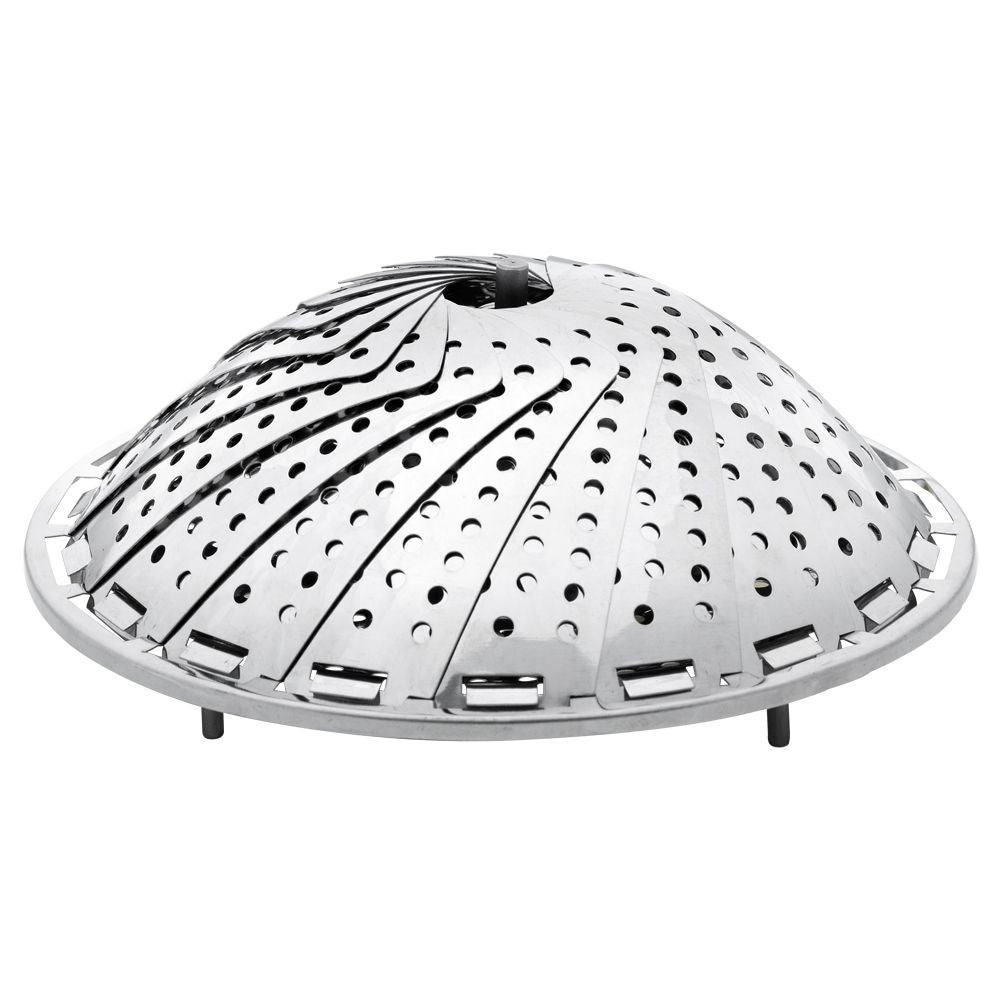 Collapsible insert for steaming food