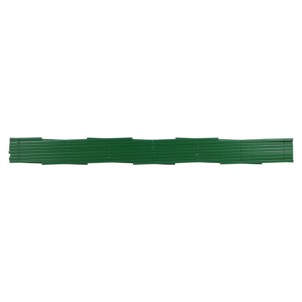 Collapsible plastic garden support for climbing plants