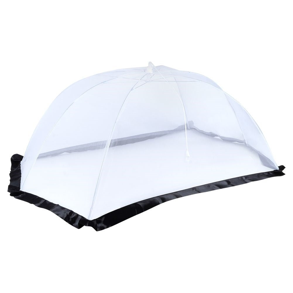Collapsible safety net for food - indoor/outdoor use
