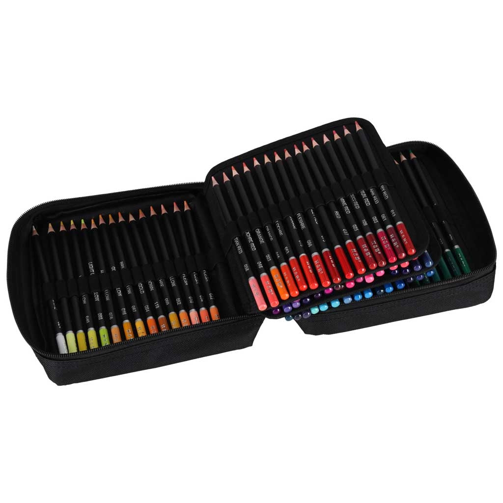 Colored Pencil Set with Case – 120 Pieces