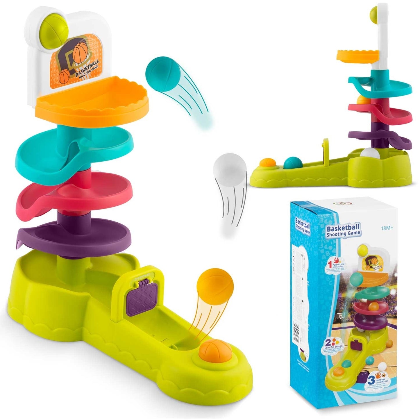 Colorful Basketball Game for Skill Training RK-739 from Ricokids