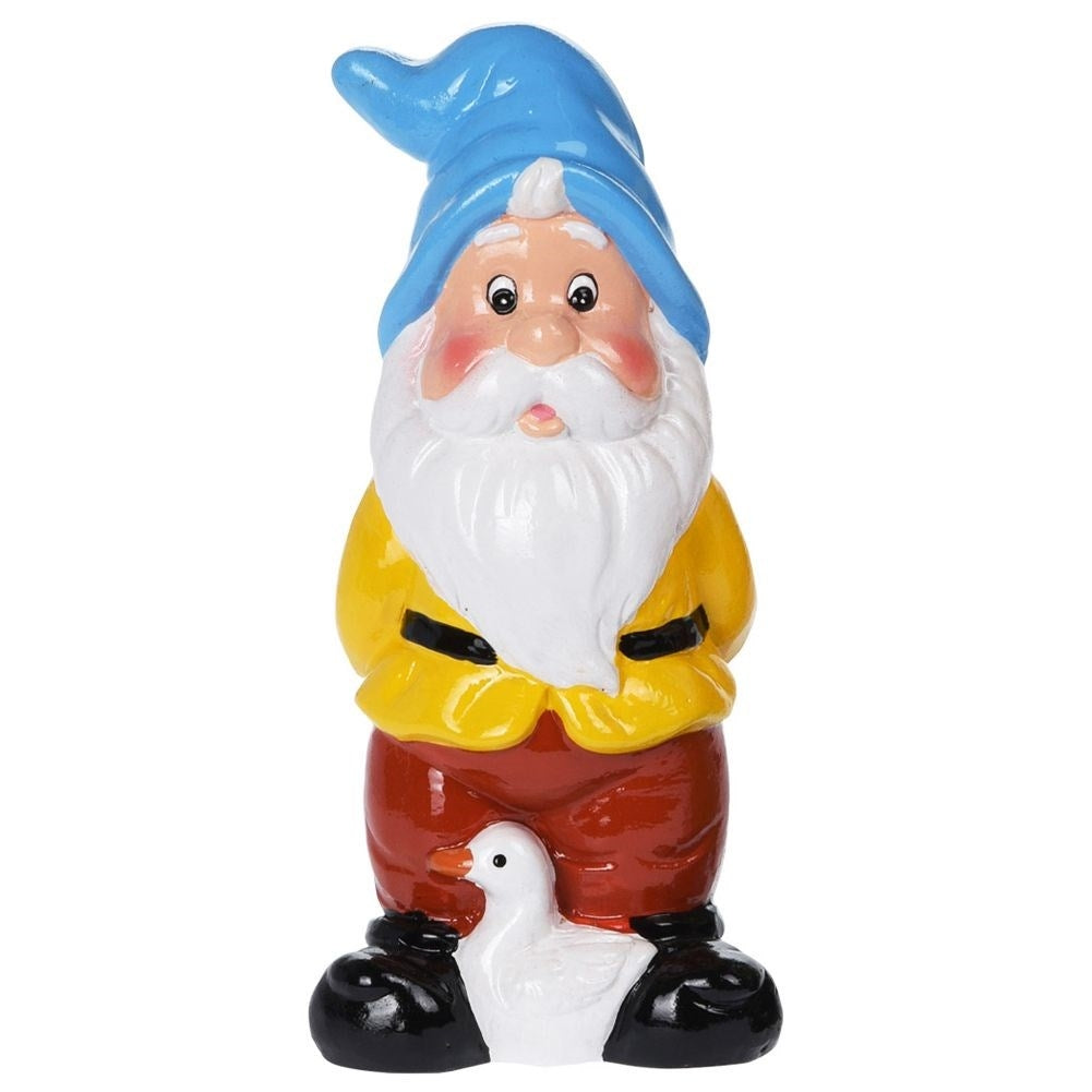 Colorful Ceramic Garden Santa - Weatherproof