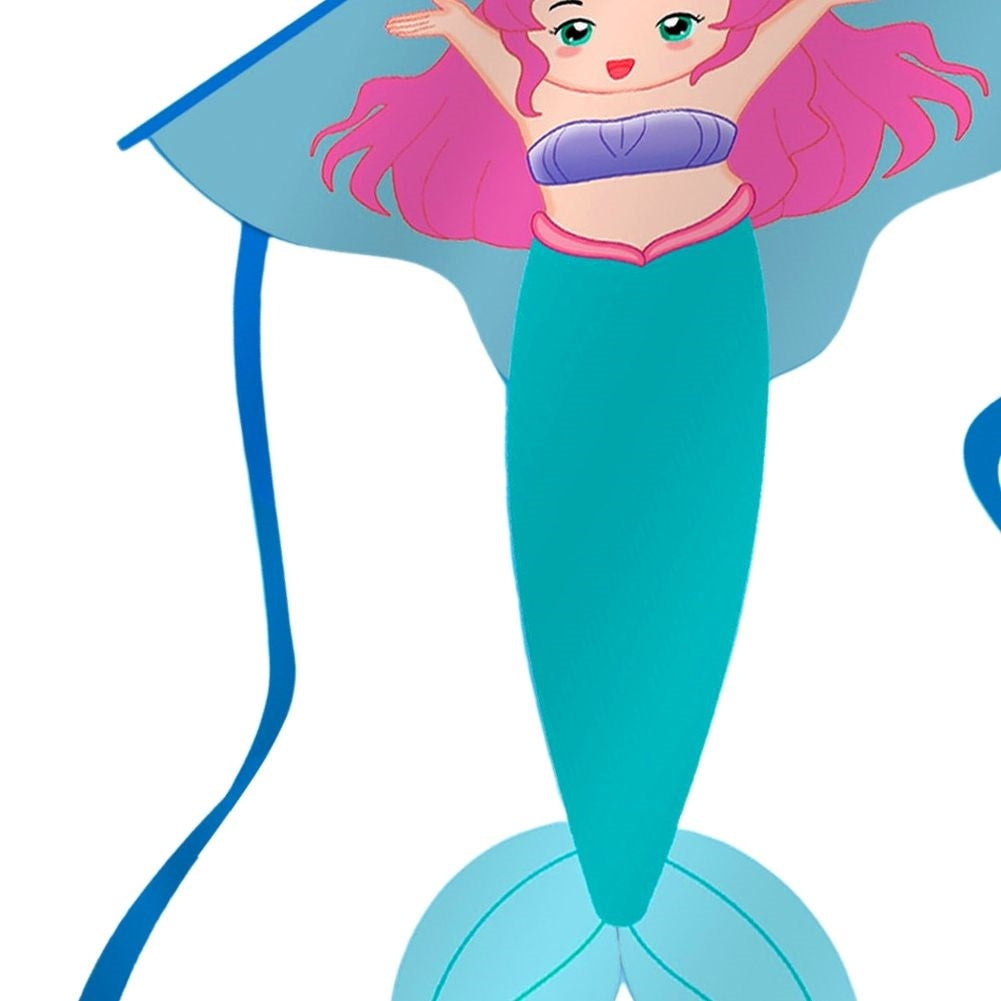 Colorful Dragon with Mermaid motif and 36m Line