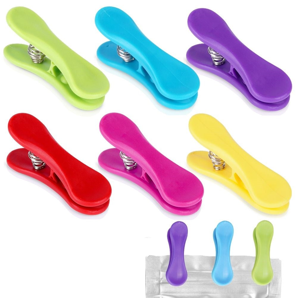 Colorful Easter clips: Seal the food bag tightly in the kitchen