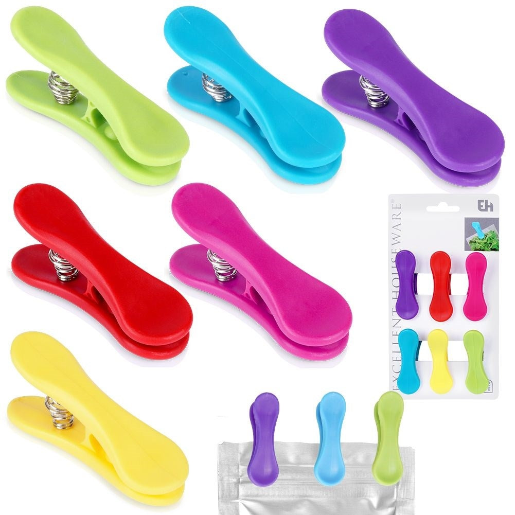 Colorful Easter clips: Seal the food bag tightly in the kitchen