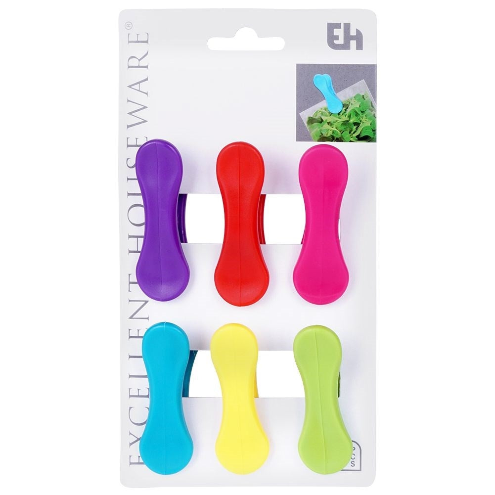 Colorful Easter clips: Seal the food bag tightly in the kitchen