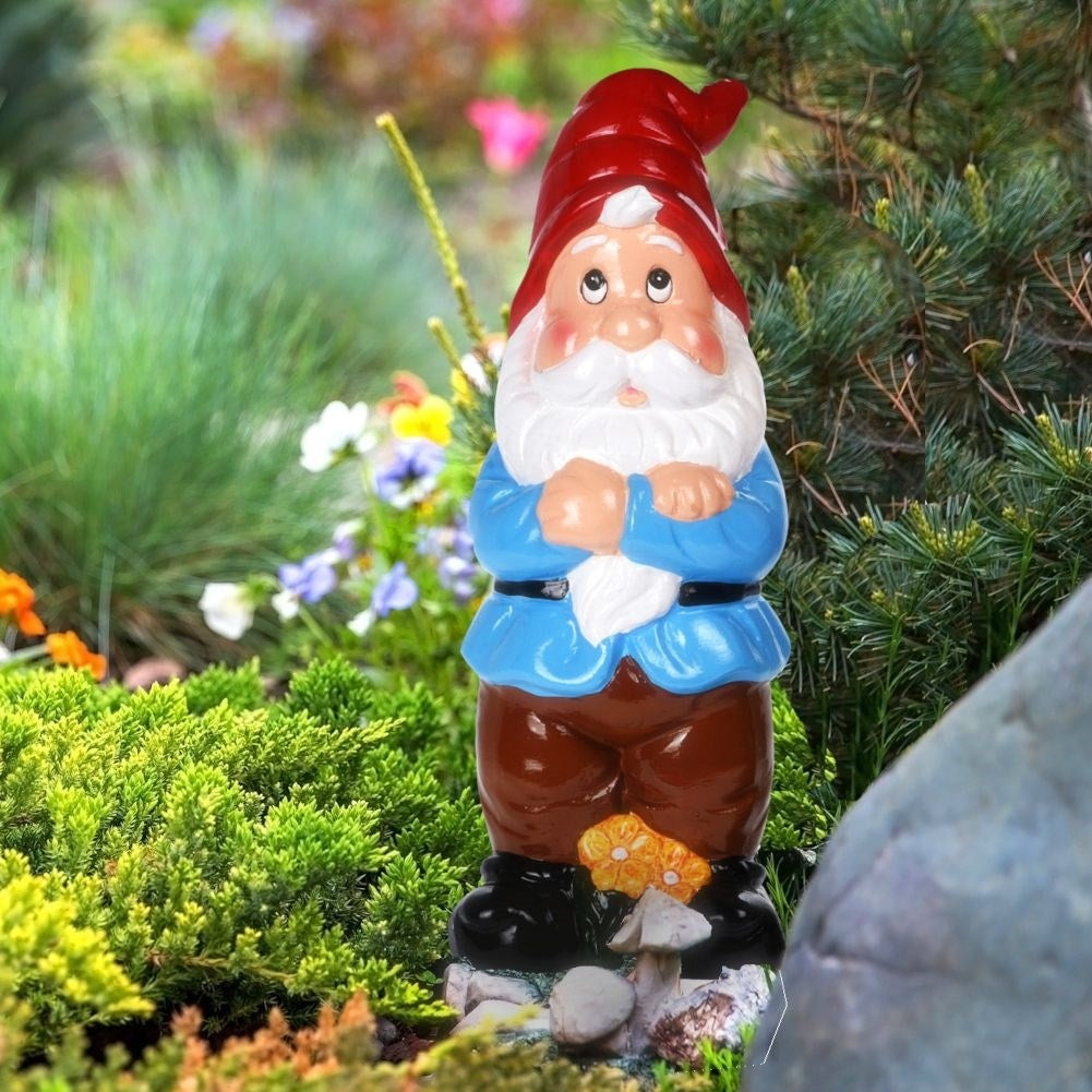 Colorful Garden Santa - Perfect For Garden & Balcony