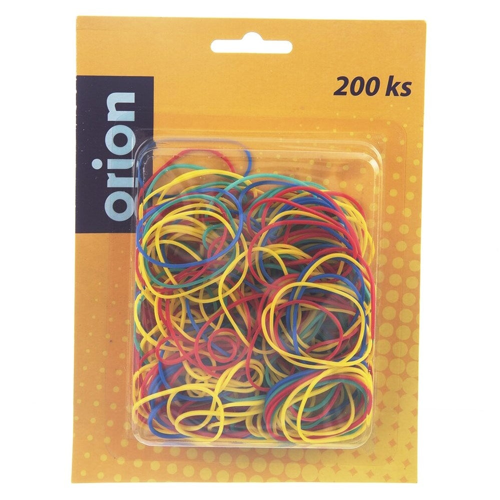 Colorful Rubber Bands 200 pcs for Storage and Organisation