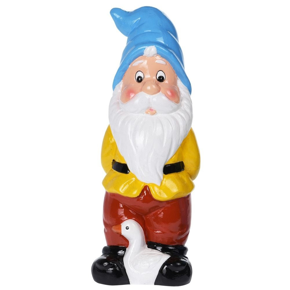 Colorful and Weatherproof Ceramic Garden Santa