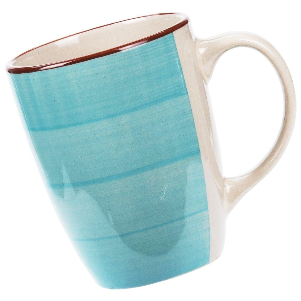 Colorful ceramic cups in gift box - set of 4