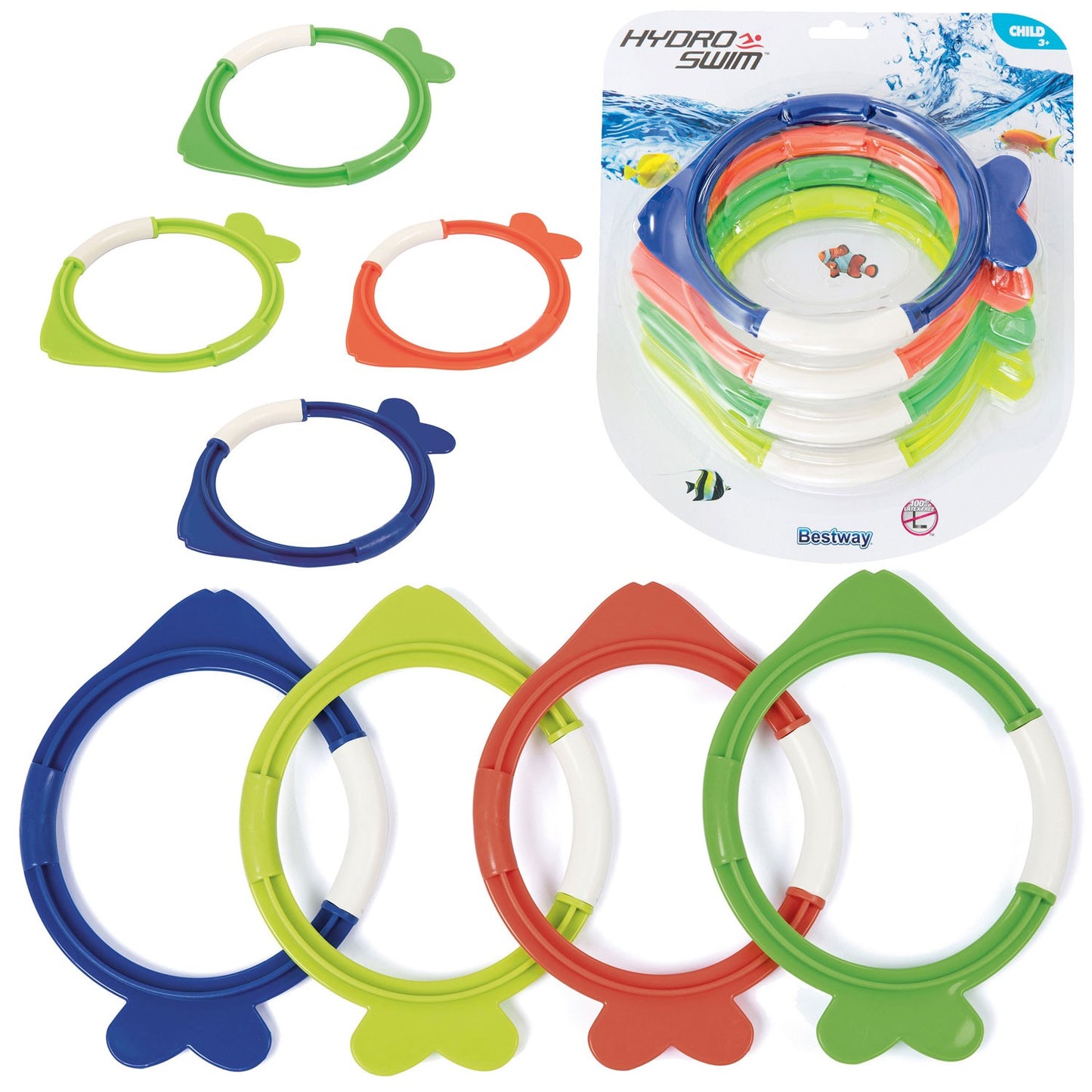 Colorful diving fish Bestway 26009