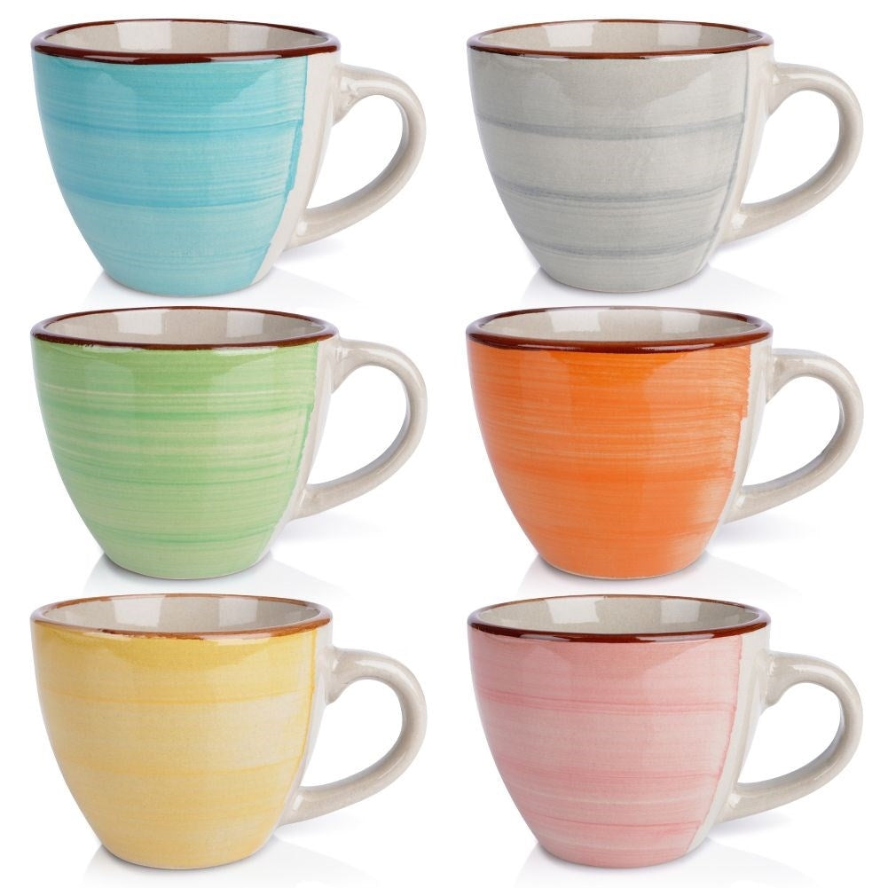 Colorful espresso cups 90 ml for a lively coffee break