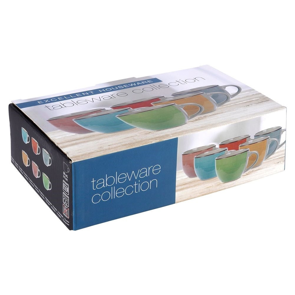 Colorful espresso cups 90 ml for a lively coffee break