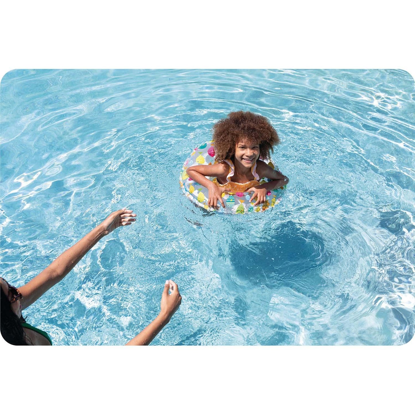 Colorful fish swimming ring 61 cm INTEX 59241