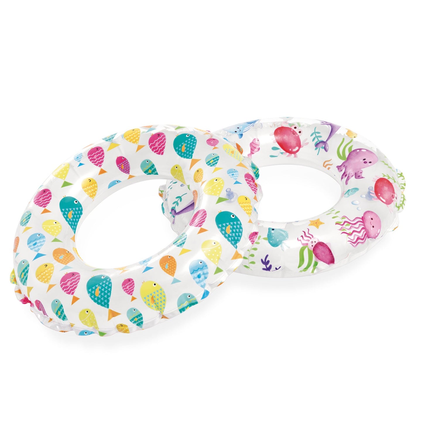 Colorful fish swimming ring 61 cm INTEX 59241