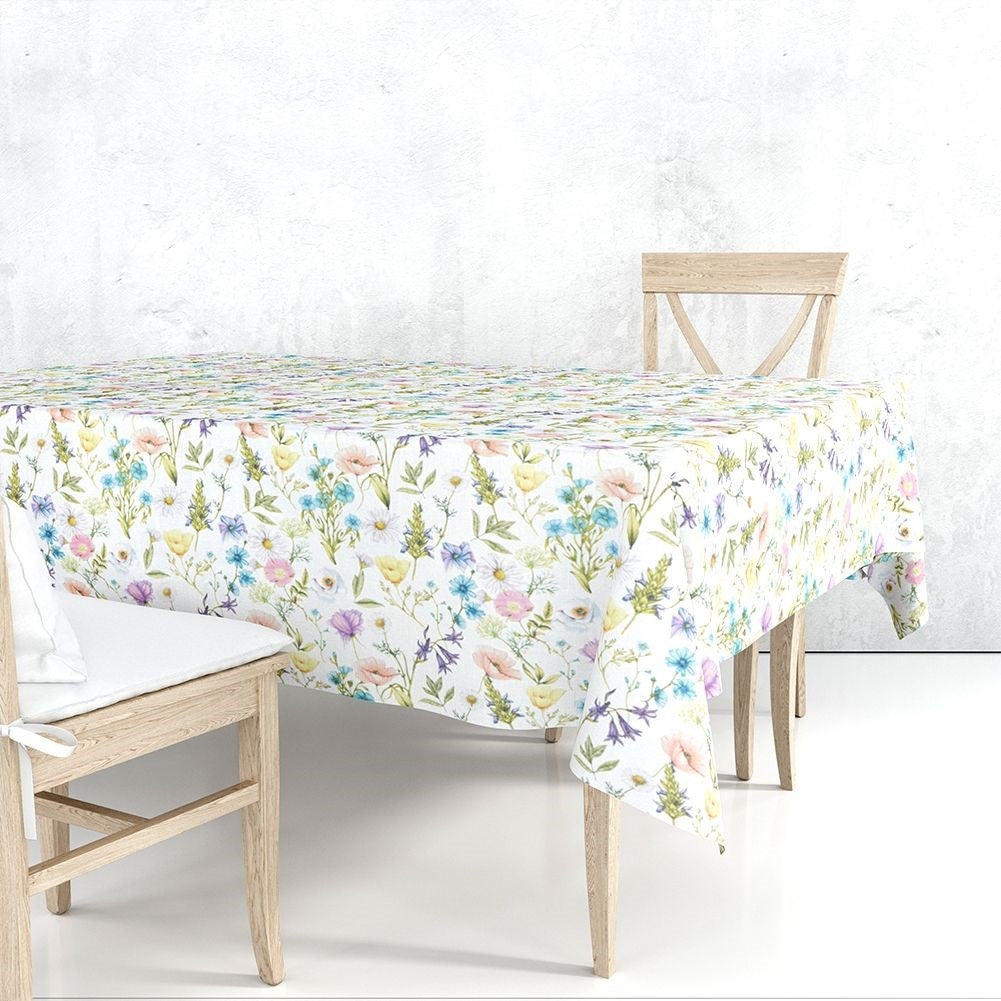 Colorful floral canvas 180x130 cm for home and patio