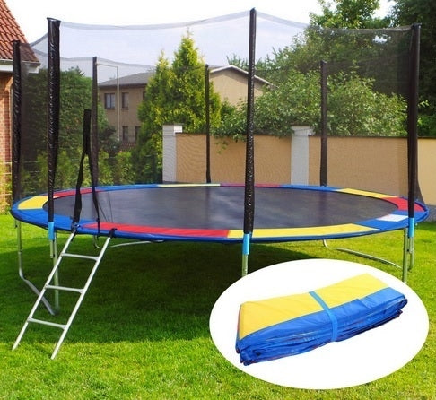 Colorful spring cover for trampoline 244 250 cm 8ft