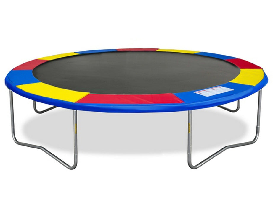 Colorful spring cover for trampoline 244 250 cm 8ft