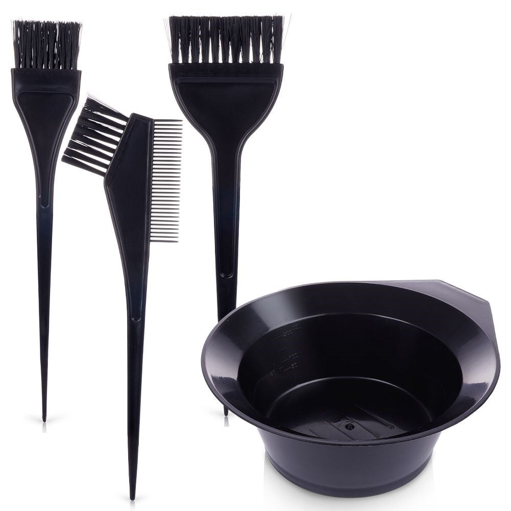 Coloring Kit: Bowl & Brushes for Home & Salon