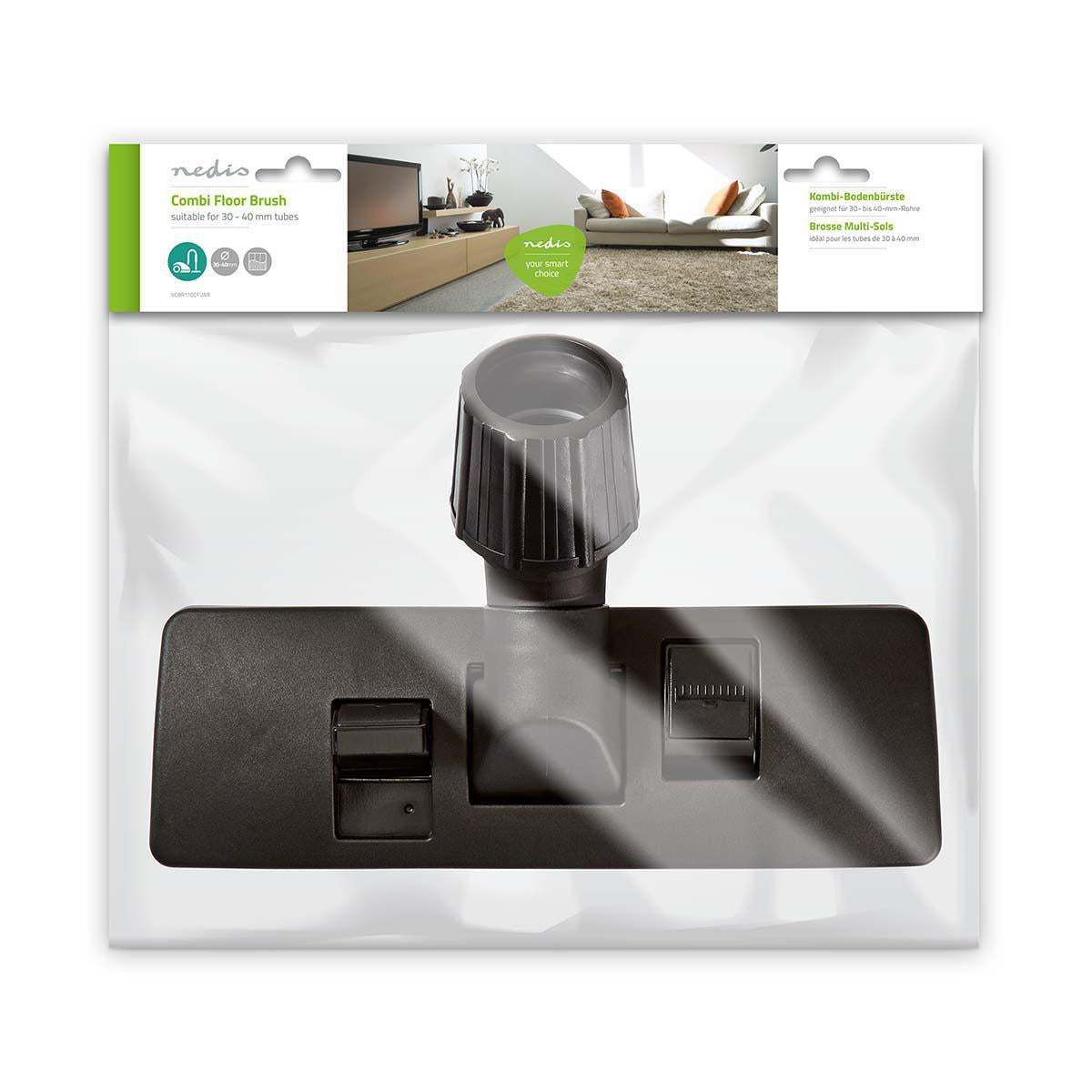Combi Floor brush | Plastic | Universally applicable | 30 - 40 mm
