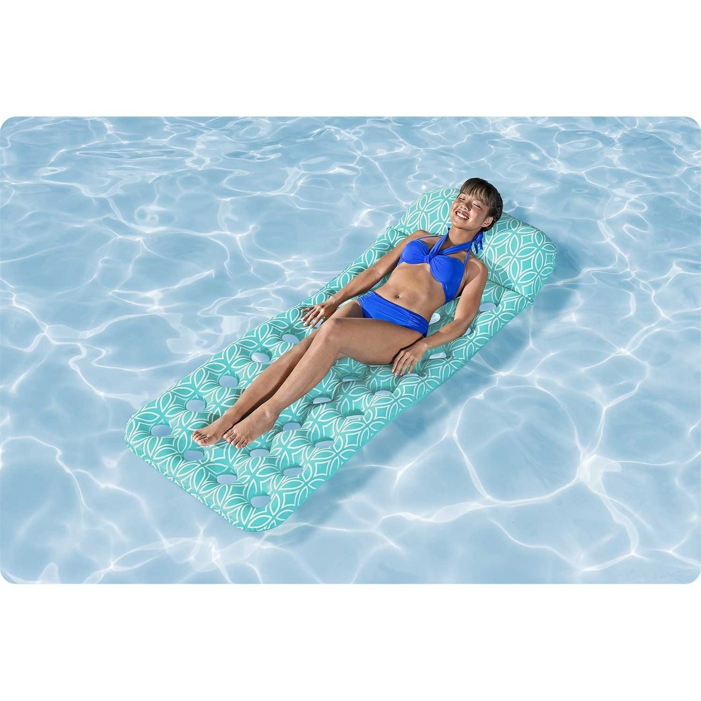 Comfort Plush Bestway 43550 inflatable swimming mattress