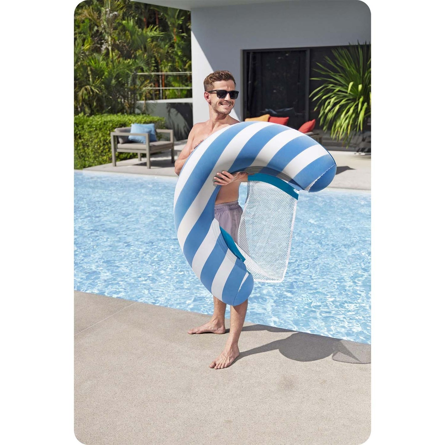 Comfort Plush Bestway 43852 inflatable swimming chair