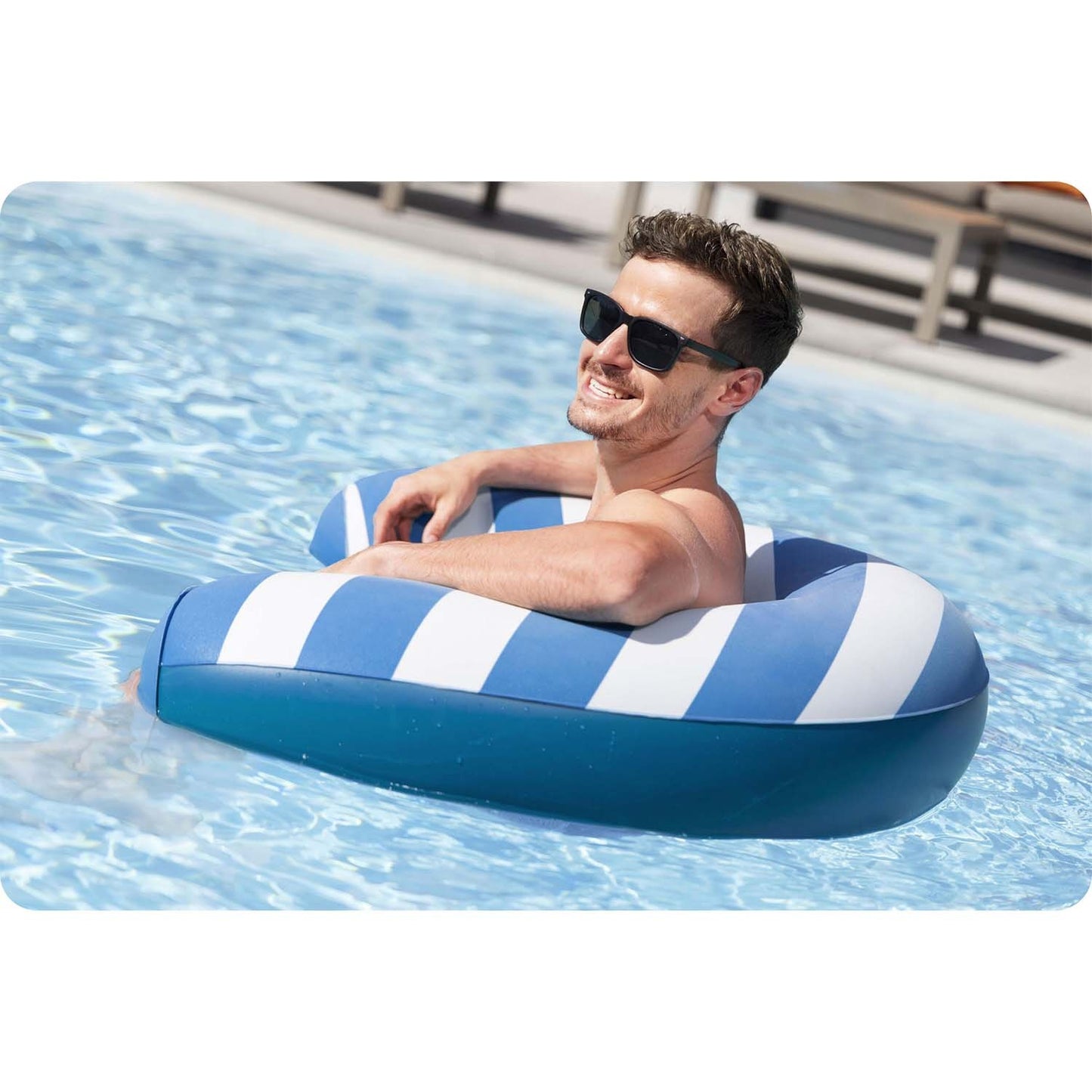Comfort Plush Bestway 43852 inflatable swimming chair